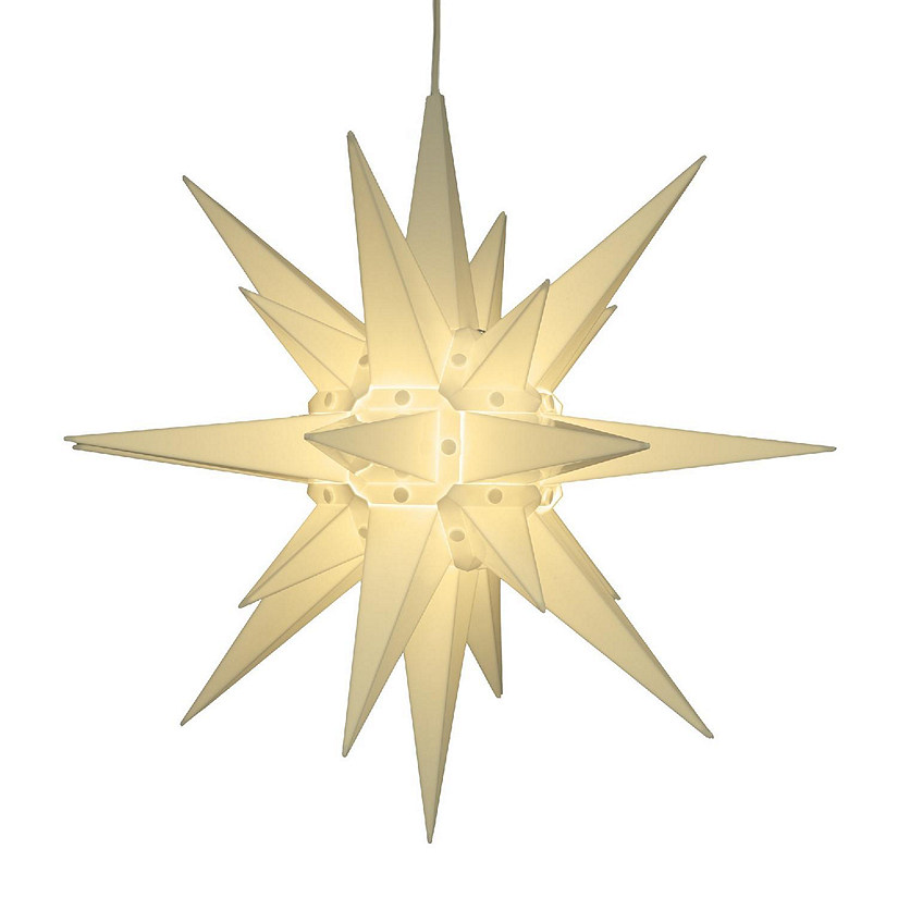 CandleCup Moravian Star Christmas Holiday Outdoor Light Decoration- 18 inches Image