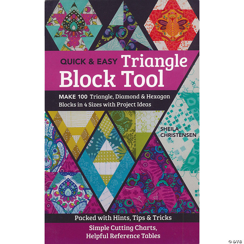 C&T Publishing Quick & Easy Triangle Block Tool Book&#160; &#160;&#160; &#160; Image