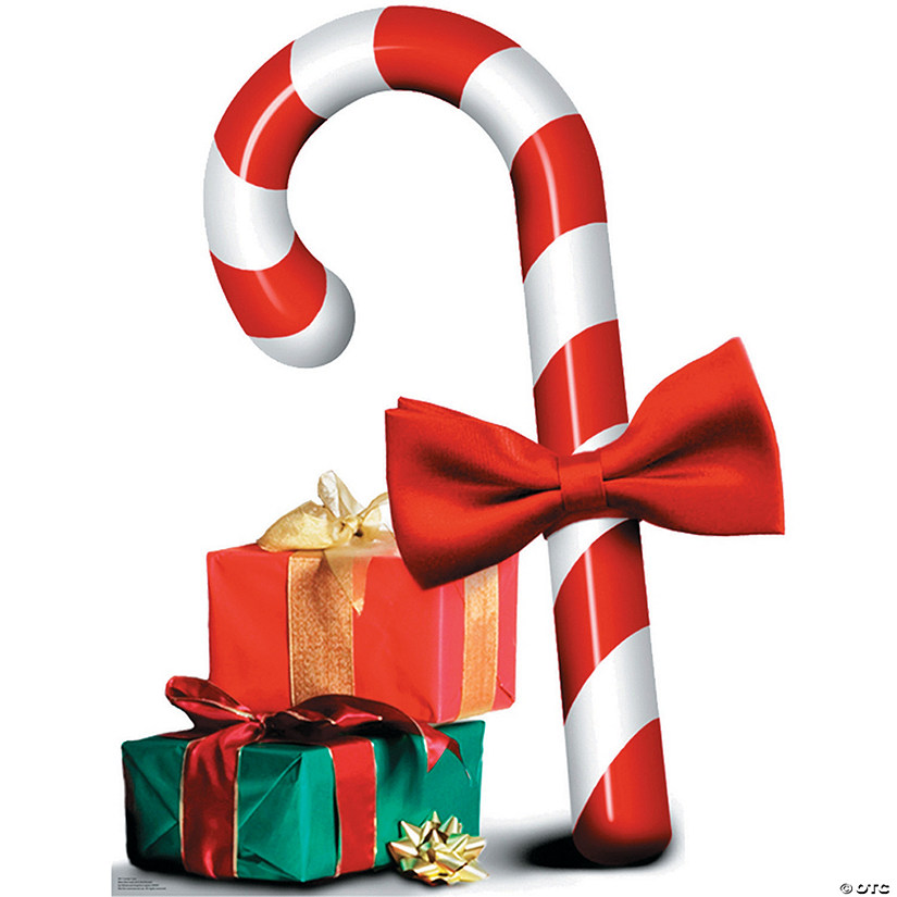 Candy Cane Cardboard Stand-Up Image