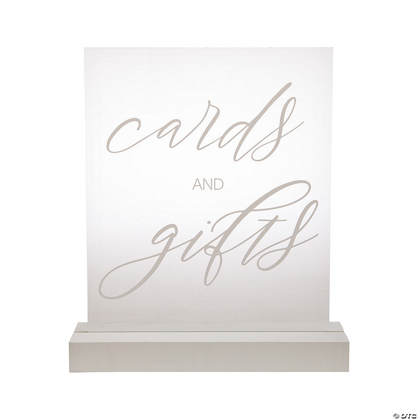 Cards & Gifts Tabletop Sign Image
