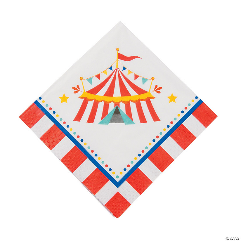 Carnival Big Top Luncheon Napkins - 16 Pc. Image