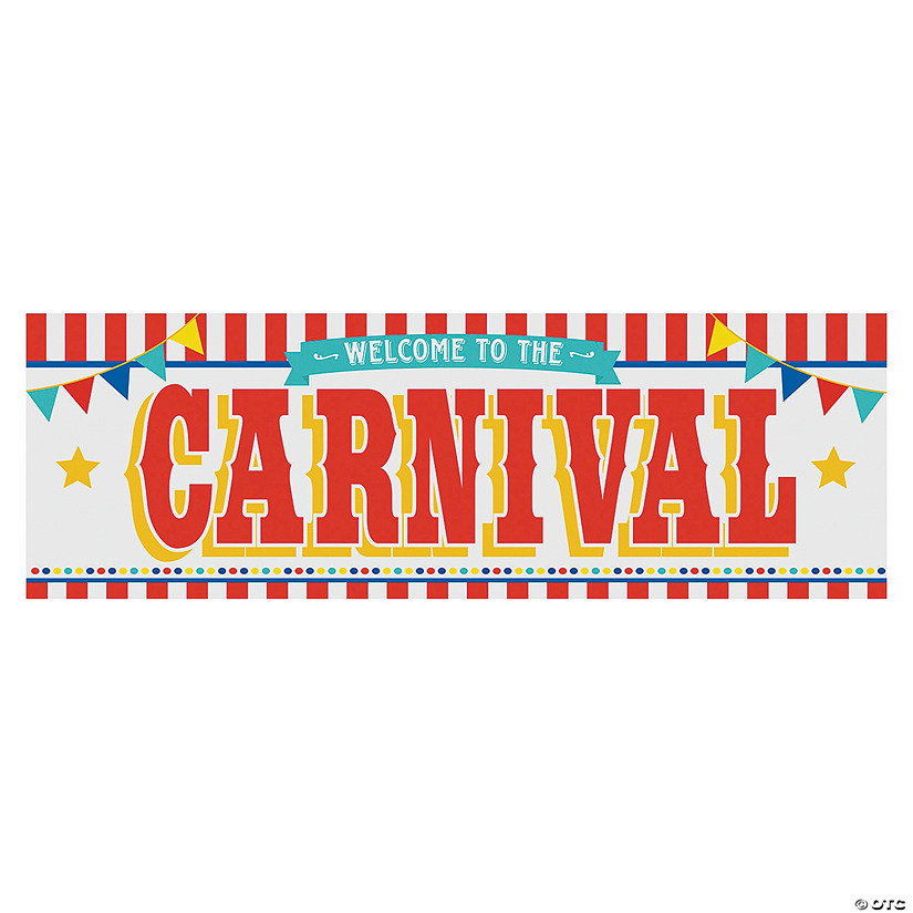 Carnival Plastic Banner Image