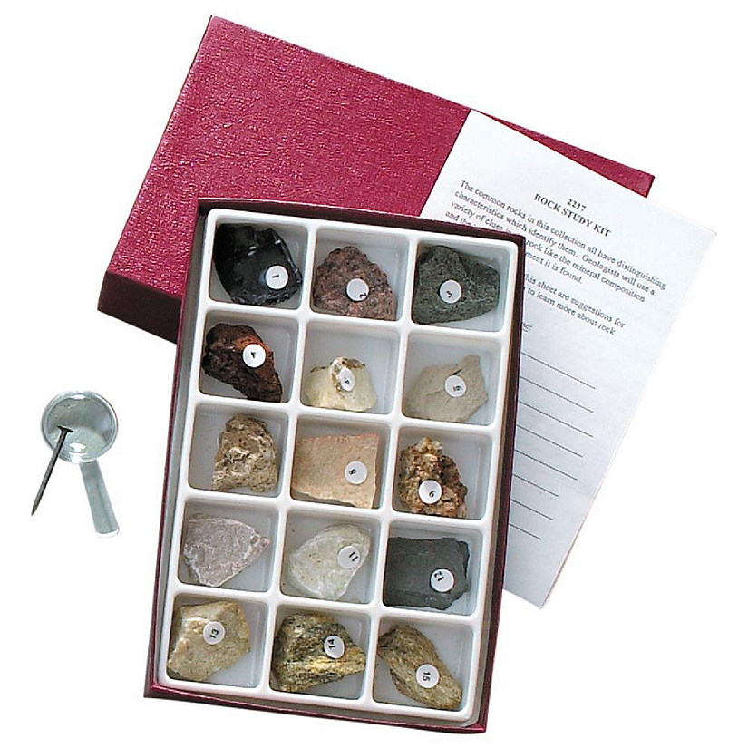 Carolina Biological Supply Company Introduction to Rocks Study Kit Image