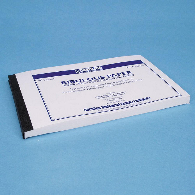 Carolina Biological Supply Company Lens/Bibulous Paper Combination Booklet, 4 x 6 in, 50 Sheets Each Image