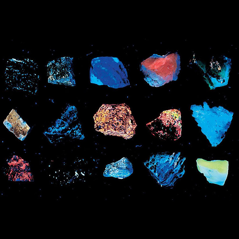 Carolina Biological Supply Company Long-Wave Fluorescent Minerals Collection Image