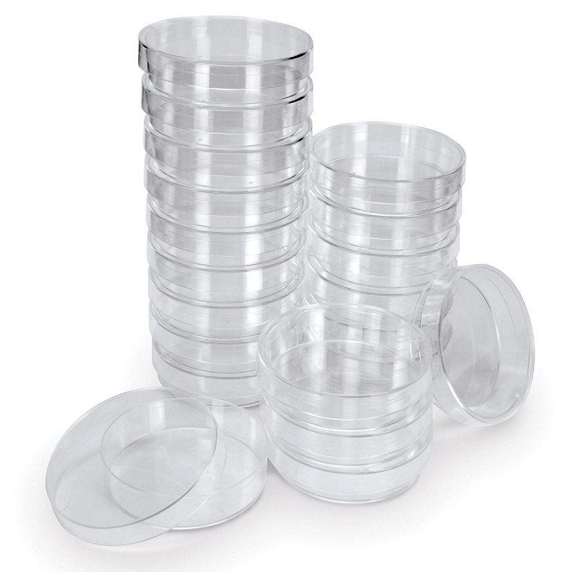 Carolina Biological Supply Company Petri Dishes, Polystyrene, Disposable, Sterile, 60 x 15 mm, Case of 500 Image