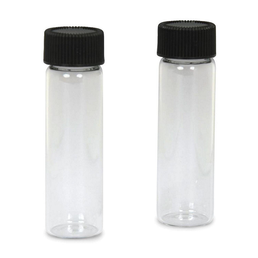 Carolina Biological Supply Company Vial, Glass Screw-Cap, 8 Dram, Pack of 12 Image