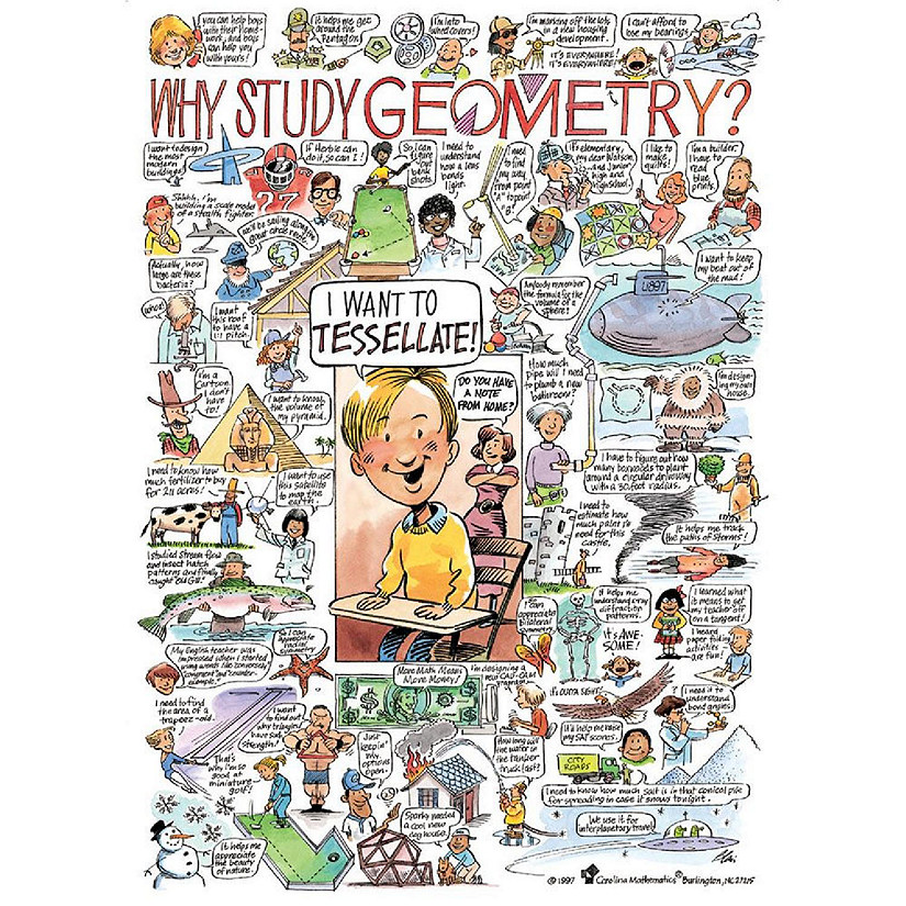 Carolina Biological Supply Company Why Study Geometry? Poster Image