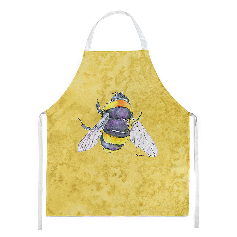 Caroline's Treasures Bee on Yellow Apron, 27 x 31, Insects Image