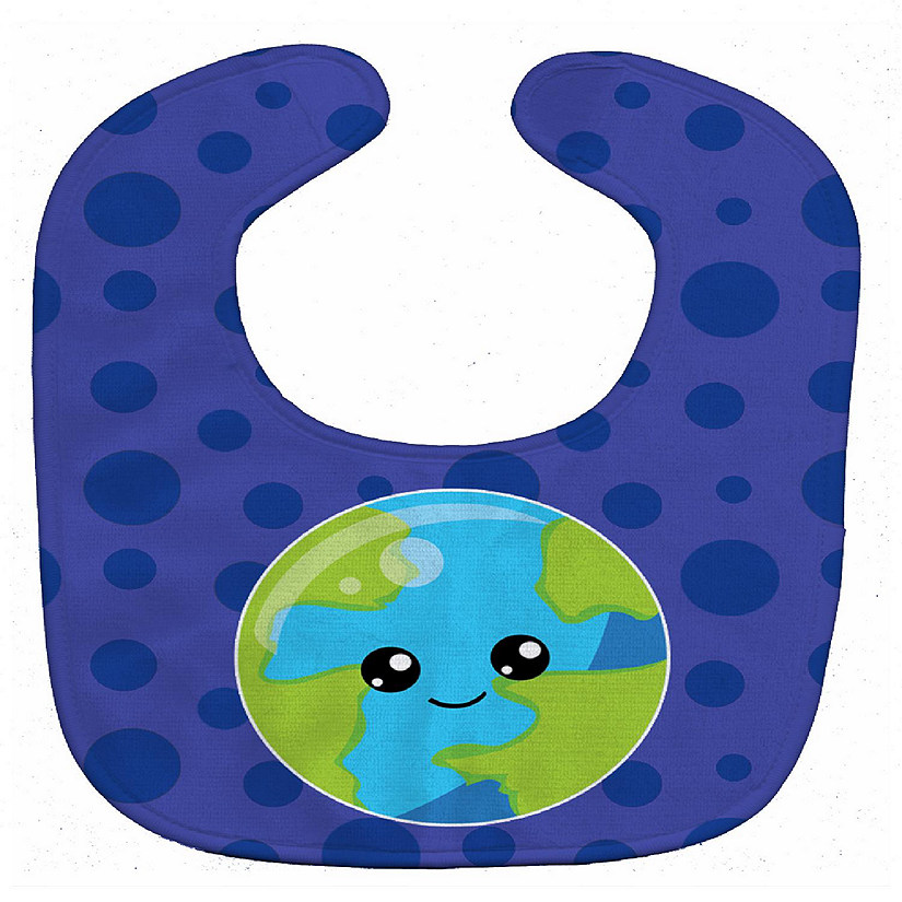 Caroline's Treasures Planets Earth Baby Bib, 10 x 13, Image