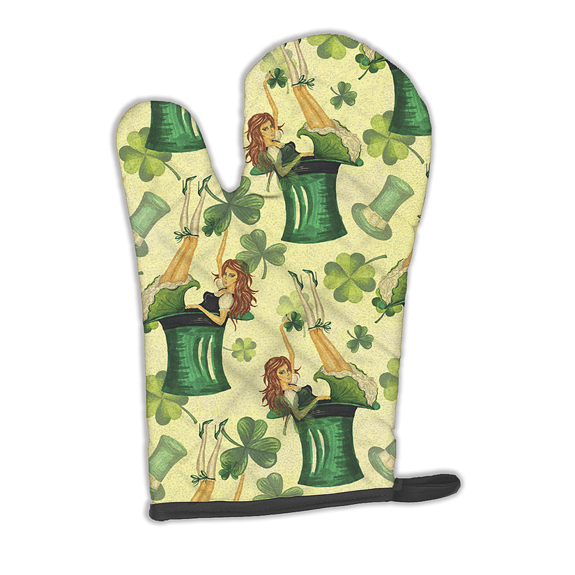 Caroline's Treasures St Patrick's Day, Watercolor St Patrick's Day Party Oven Mitt, 8.5 x 12, Image
