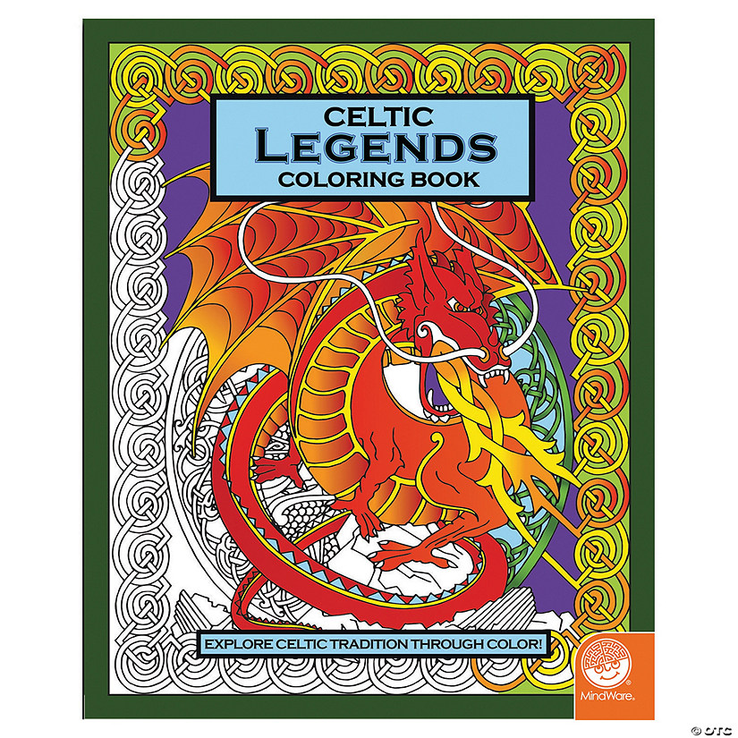 Celtic Legends Coloring Book Image