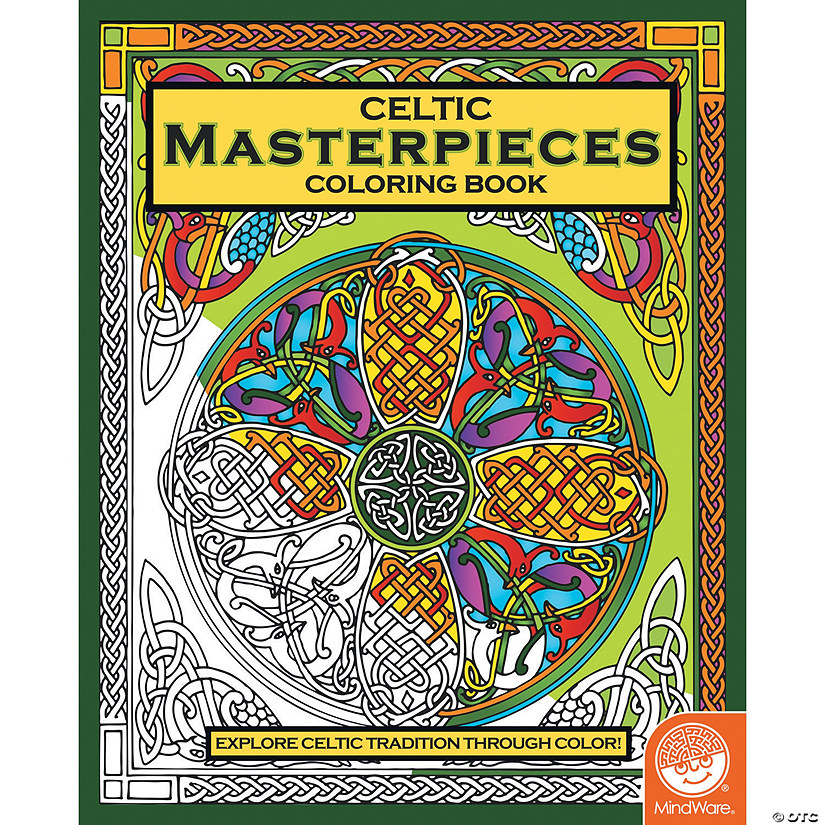 Celtic Masterpieces Coloring Book Image