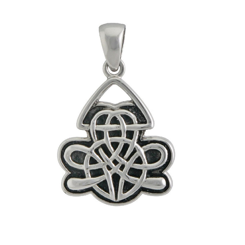 Celtic Shield Pendant Necklace 316L Image
