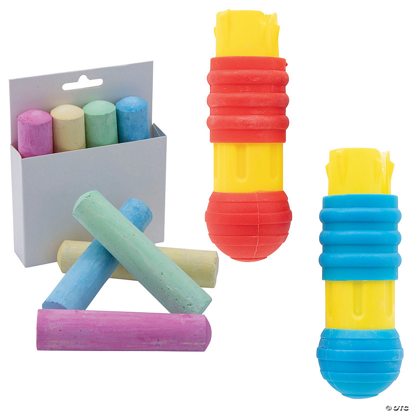 Chalk Boxes with Chalk Holders - 24 Pc. Image