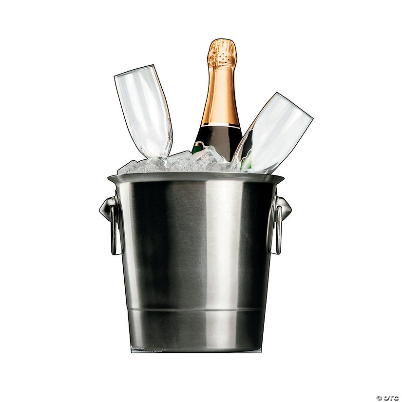 Champagne Bucket Cardboard Stand-Up Image