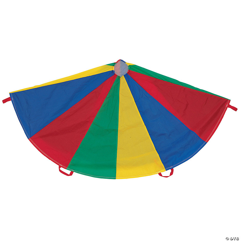 Champion Sports Multi-Colored Parachute, 12' Diameter, 12 Handles Image