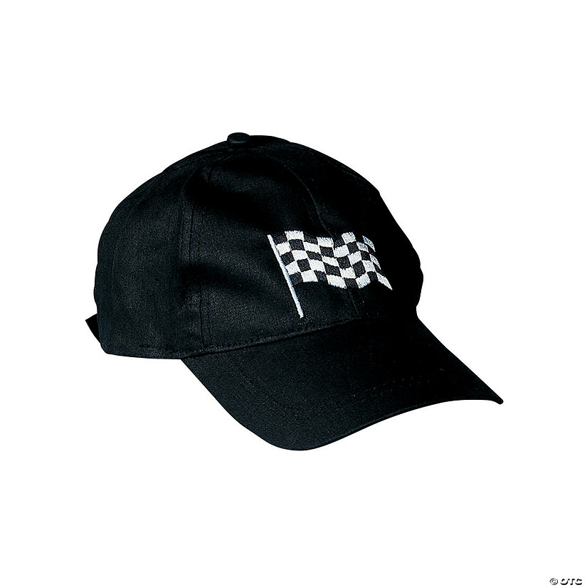 Checkered Flag Baseball Caps Image