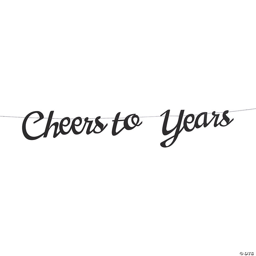 Cheers to Milestone Years Add-an-Age Birthday Banner - 22 Pc. Image