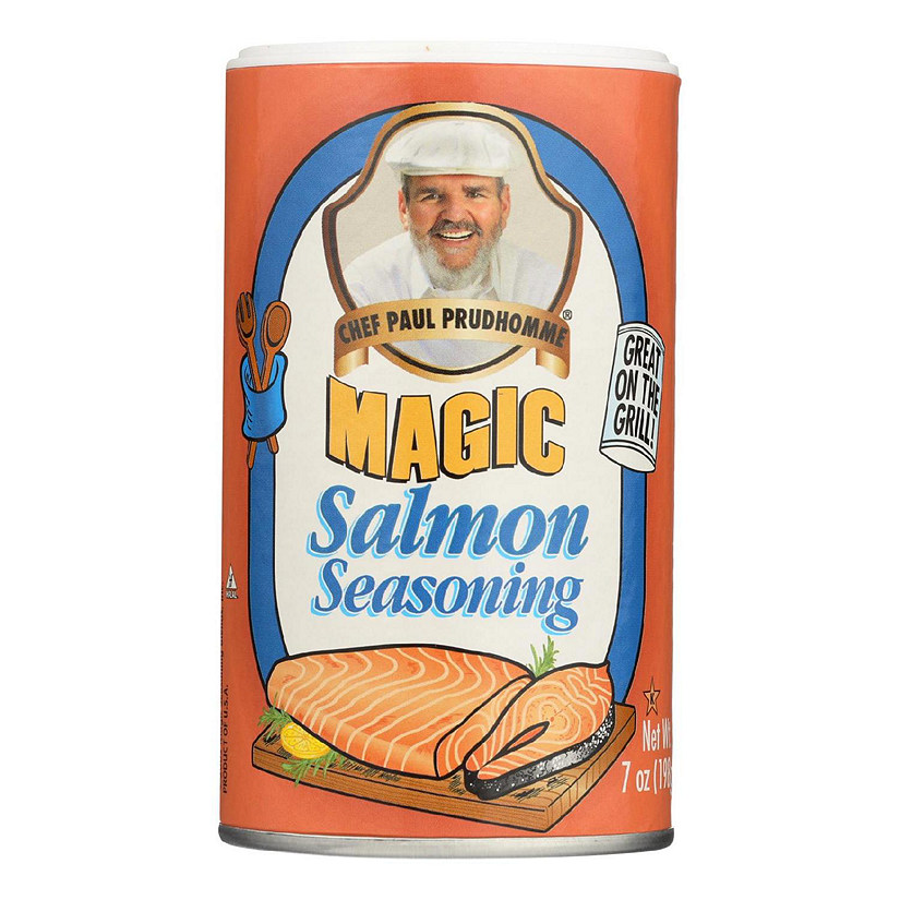 Chef Paul Prudhomme Magic Salmon Seasoning  - Case of 6 - 7 OZ Image