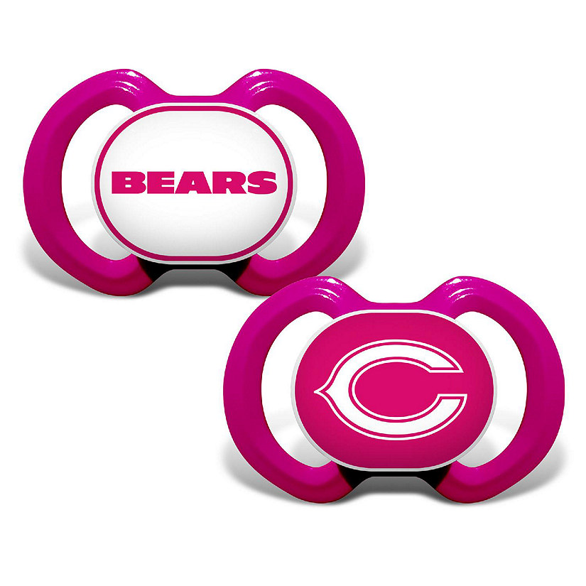 Chicago Bears - Pink Pacifier 2-Pack Image