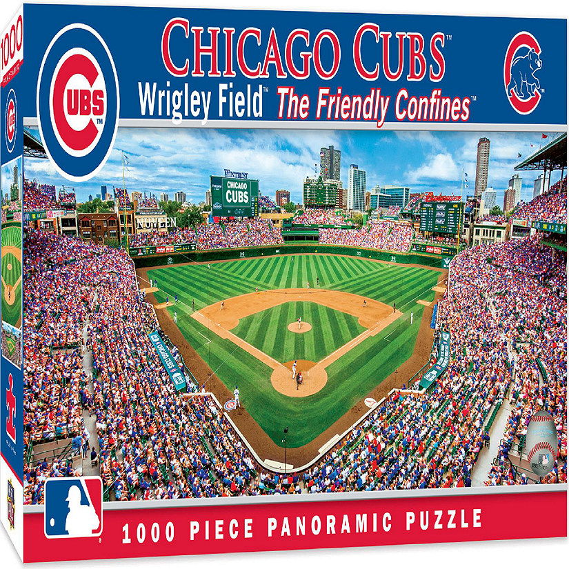 Chicago Cubs - 1000 Piece Panoramic Jigsaw Puzzle Image