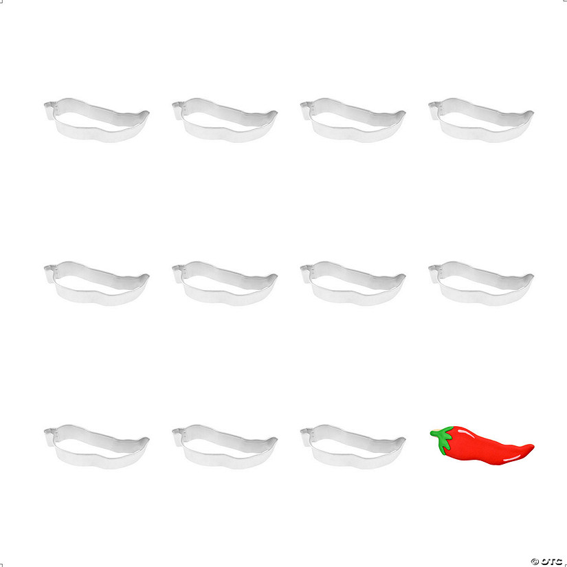 Chili Pepper 3.25" Cookie Cutters Image