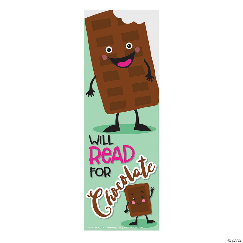 Chocolate-Scented Bookmarks - 24 Pc. Image