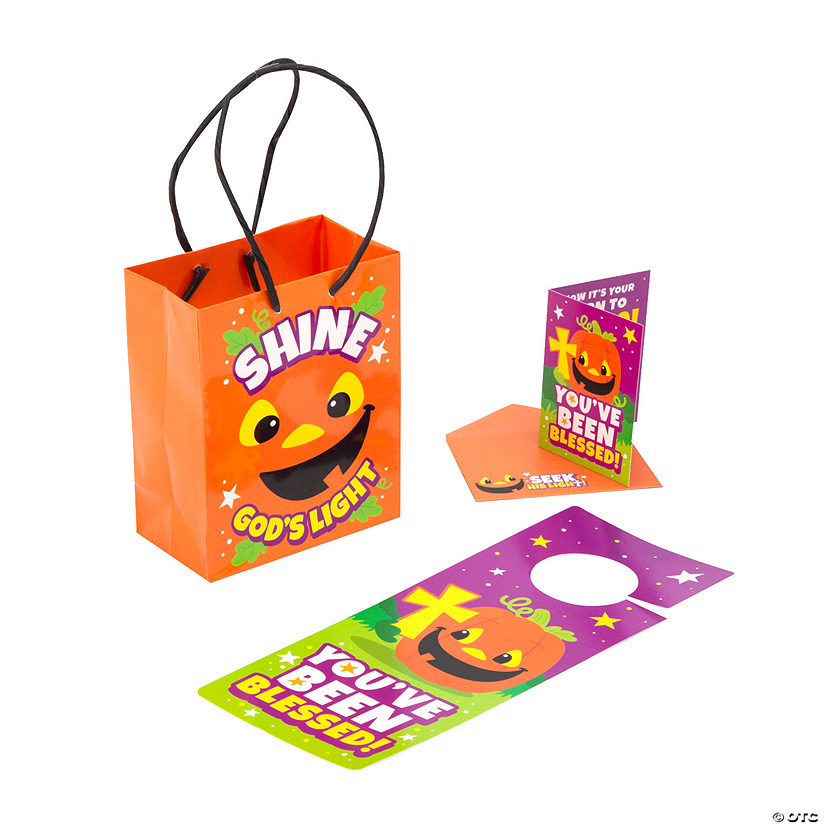 Christian Pumpkin Boo Bag Starter Kit for 12 Image