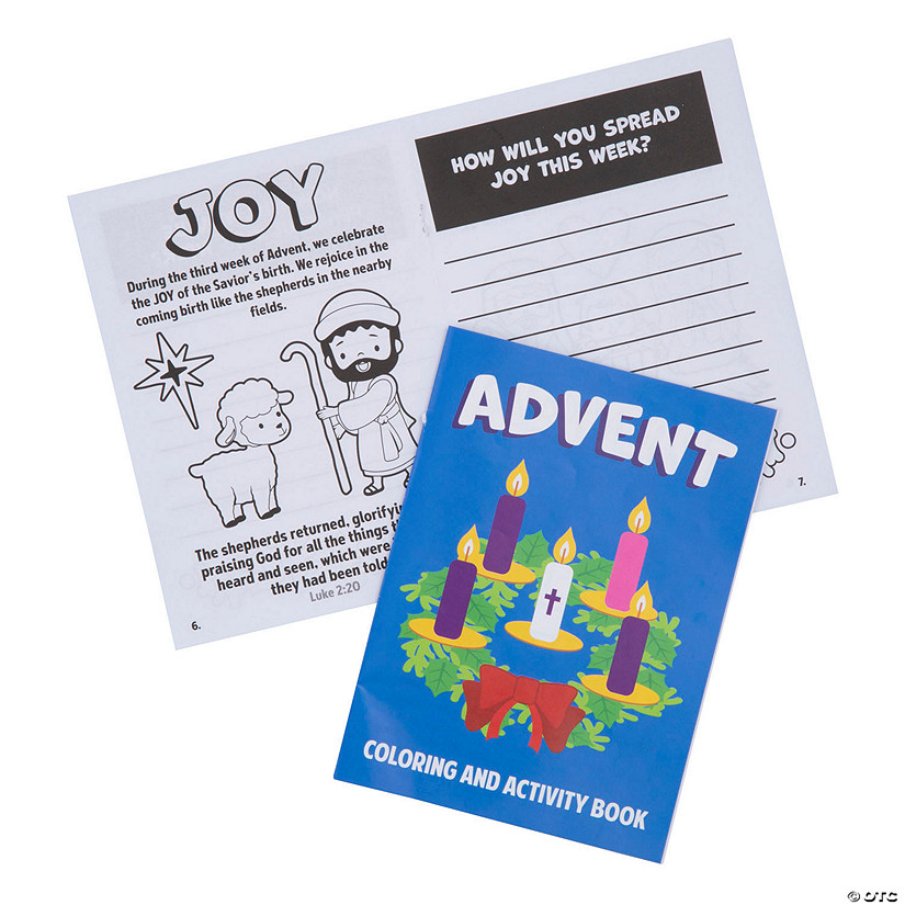 Christmas Advent Activity Books - 24 Pc. Image