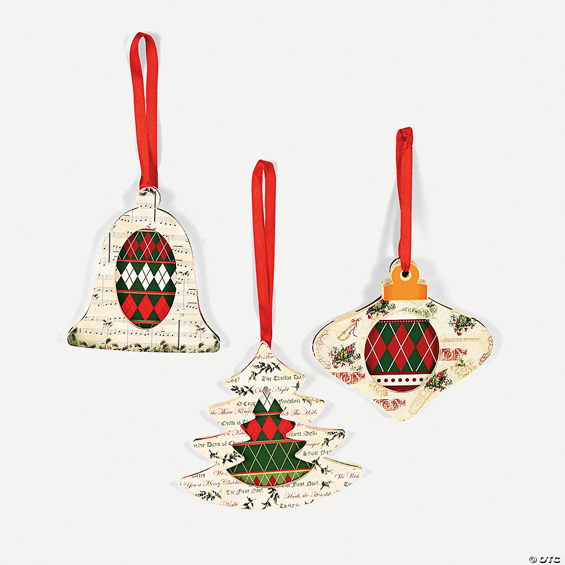 Christmas Carol Ornament Craft Kit Image