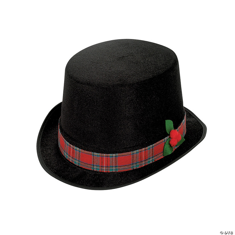 Christmas Caroler Top Hat Image