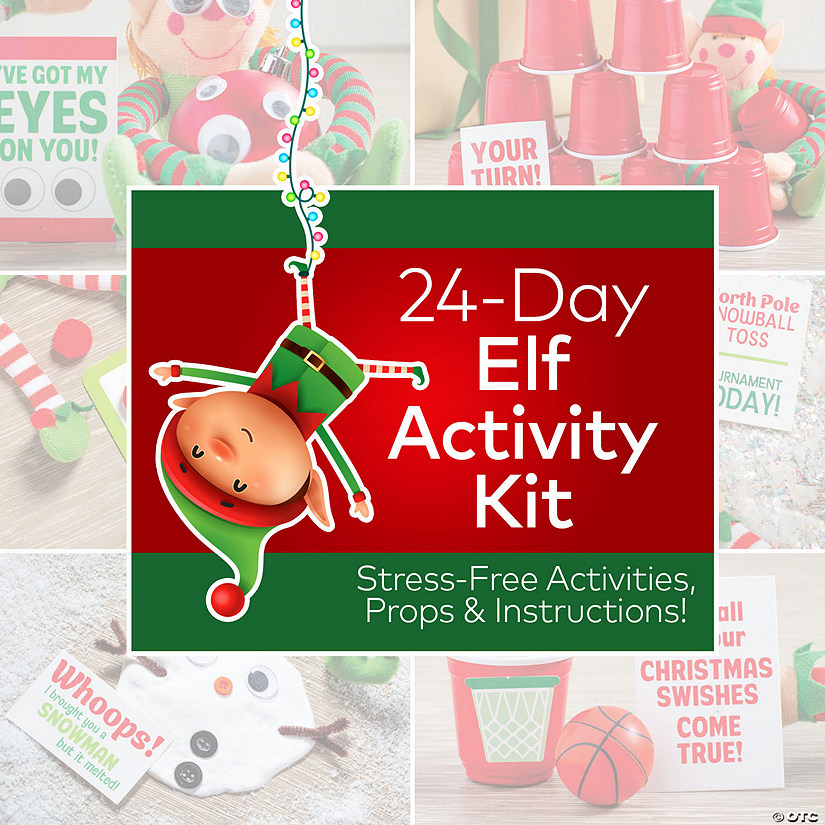 Christmas Elf Activity Kit for 24 Days Image