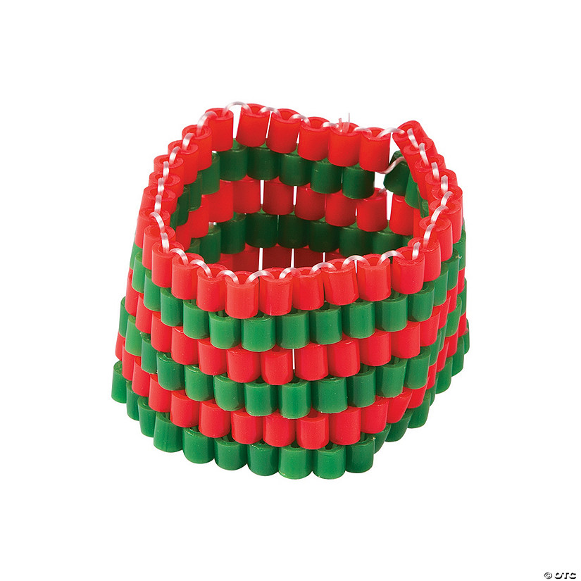 Christmas Fuse Bead Bracelet Craft Kit Image