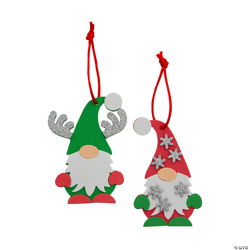 Christmas Gnome Ornament Craft Kit - Makes 12 Image