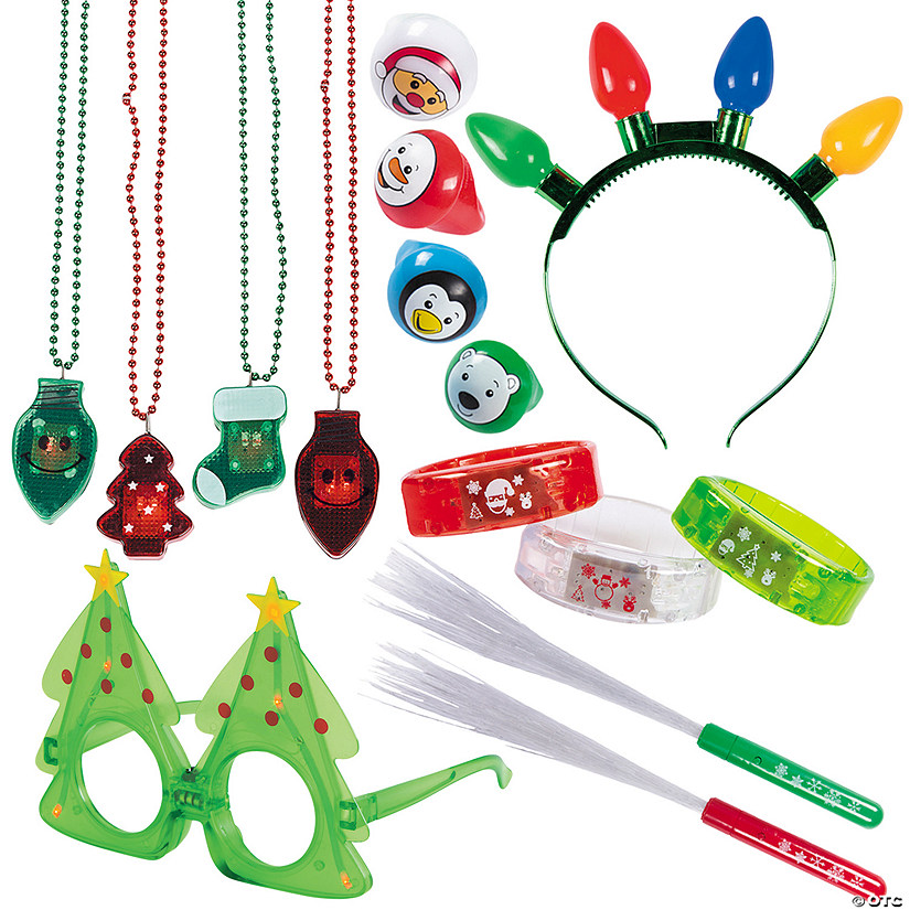 Christmas Light-Up Accessories Kit - 60 Pc. Image