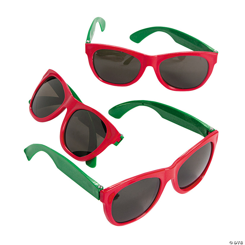 Christmas Nomad Sunglasses - 12 Pc. Image