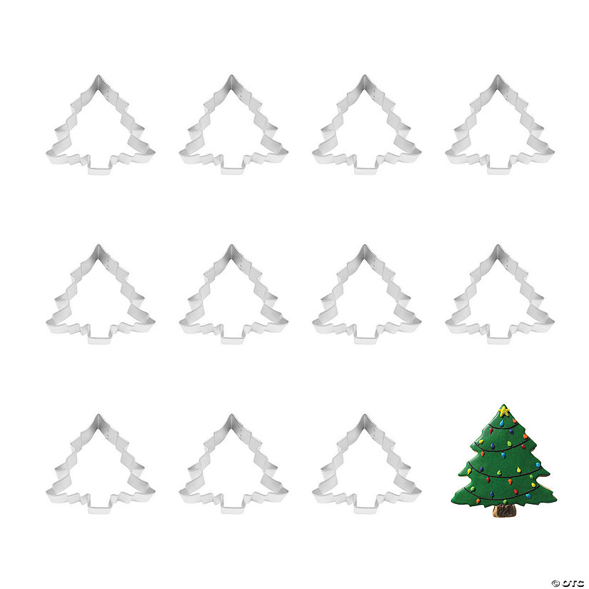 Christmas Tree 3.5" Cookie Cutters Image