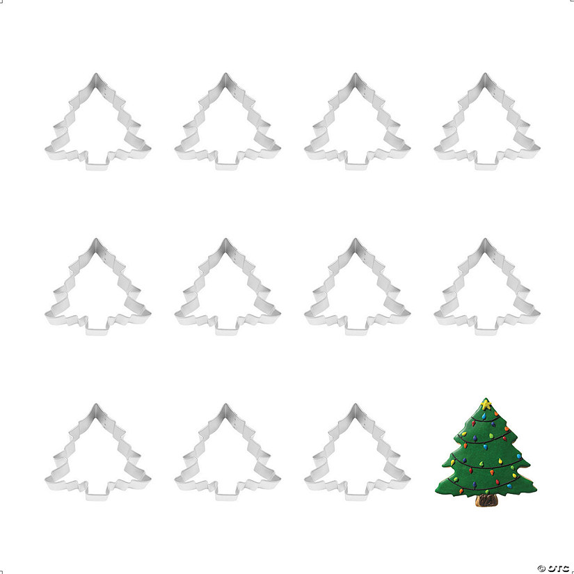 Christmas Tree 5" Cookie Cutters Image