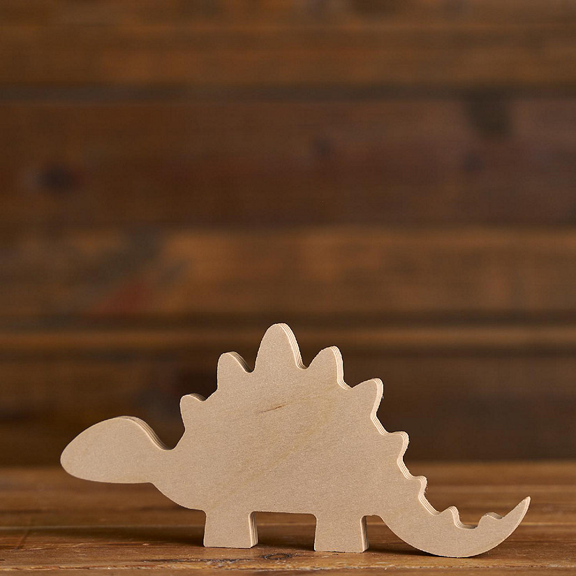 Chunky Shape -  Dinosaur (Stegosaurus) 4pc Image