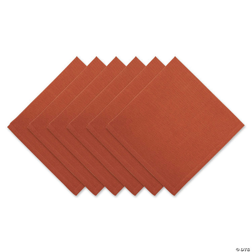 Cinnamon Solid Napkin (Set Of 6) Image
