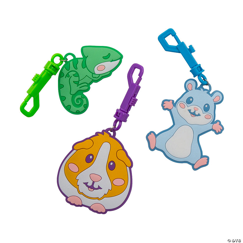 Classroom Pets Backpack Clips - 12 Pc. Image