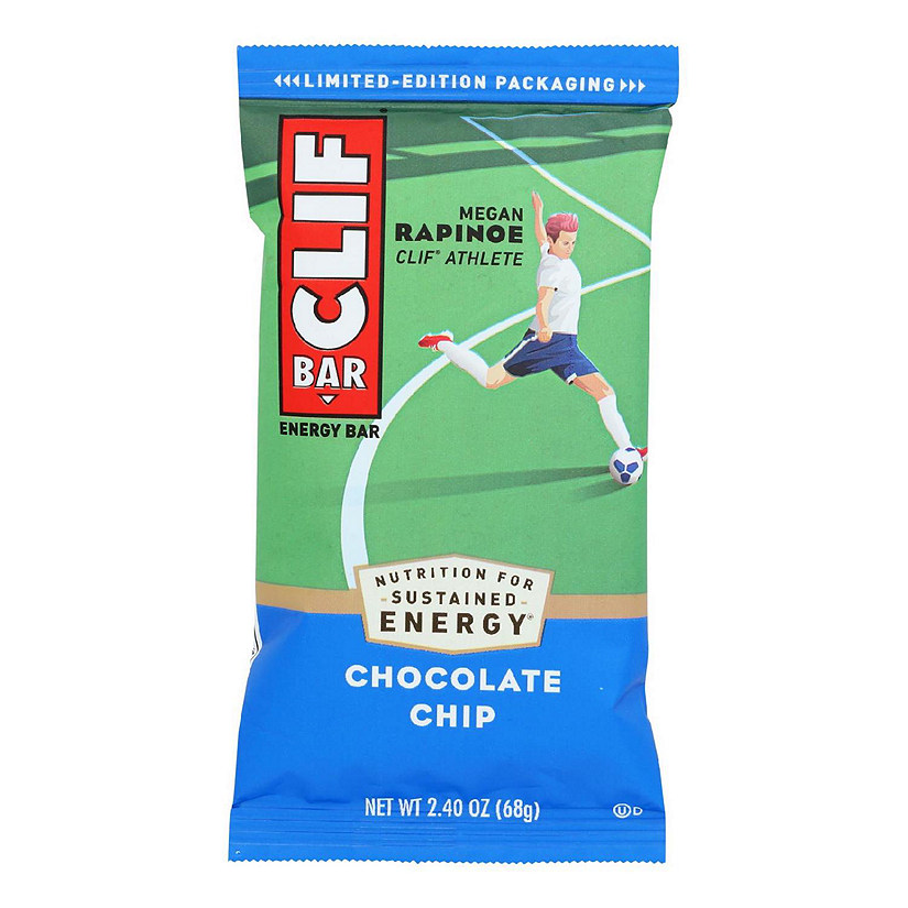 Clif Bar Organic Chocolate Chip 2.4 oz Pack of 12 Image