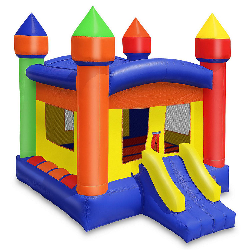 Cloud 9 13' x13' Commercial Castle Bounce House - 100% PVC Bouncer - Inflatable Only Image