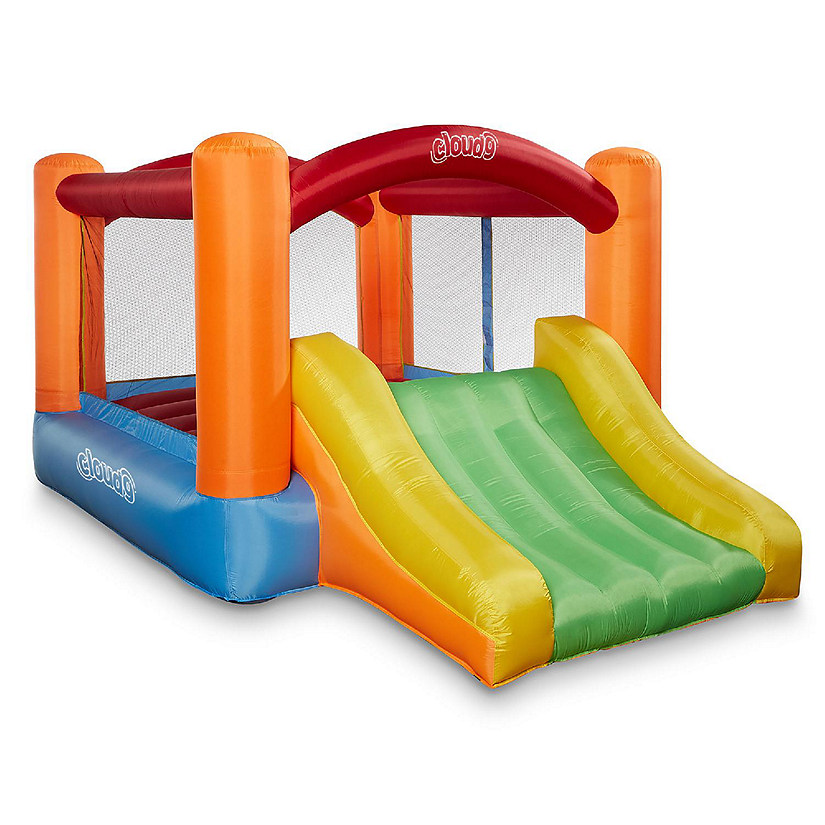 Cloud 9 Bounce House With Slide With Blower Image