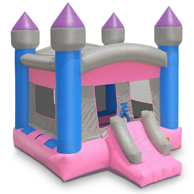Cloud 9 Commercial Princess Castle Bounce House - 100% PVC Bouncer - Inflatable Only Image