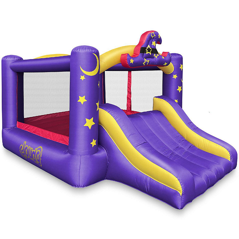 Cloud 9 Wizard Bounce House with Slide and Blower, Inflatable Bouncer for Kids Image