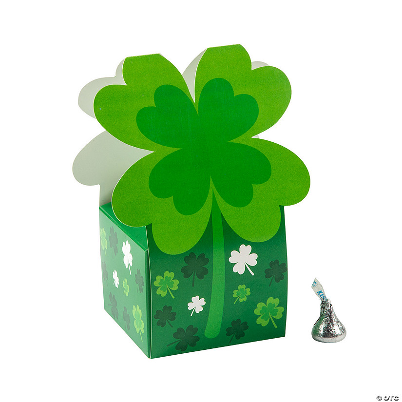 Clover Treat Boxes - 12 Pc. Image