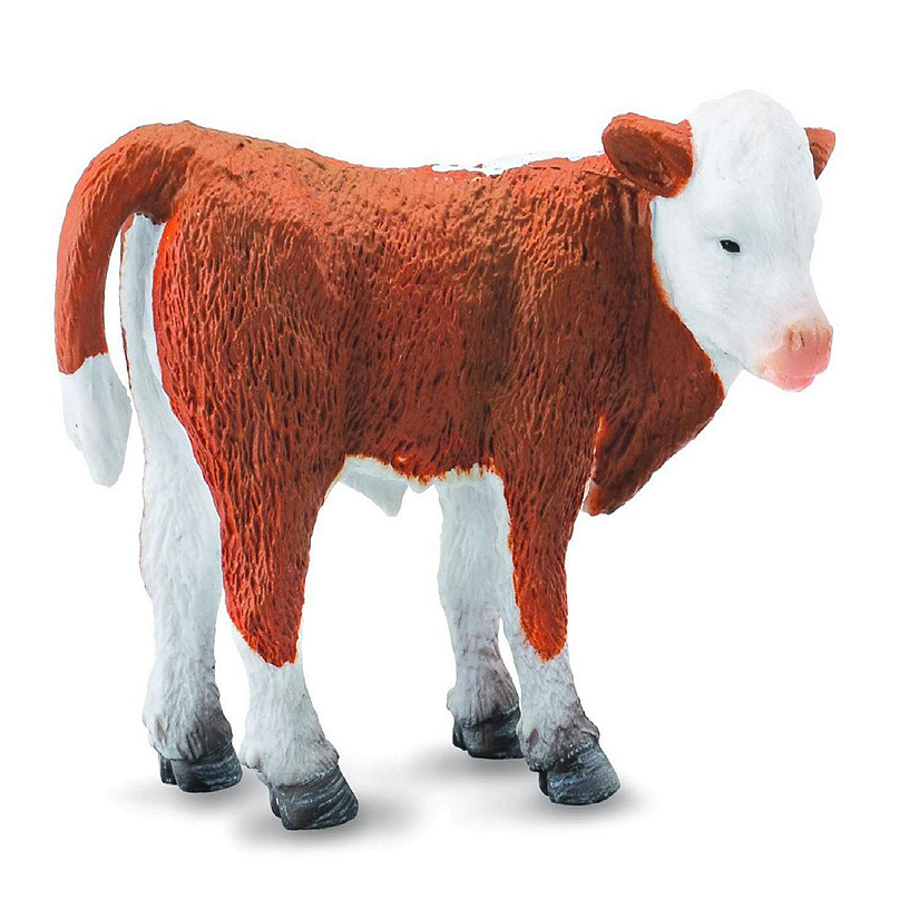 CollectA Farm Life Collection Miniature Figure  Hereford Calf Image