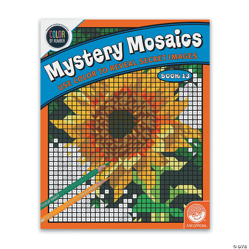 Color By Number Mystery Mosaics: Book 13 Image